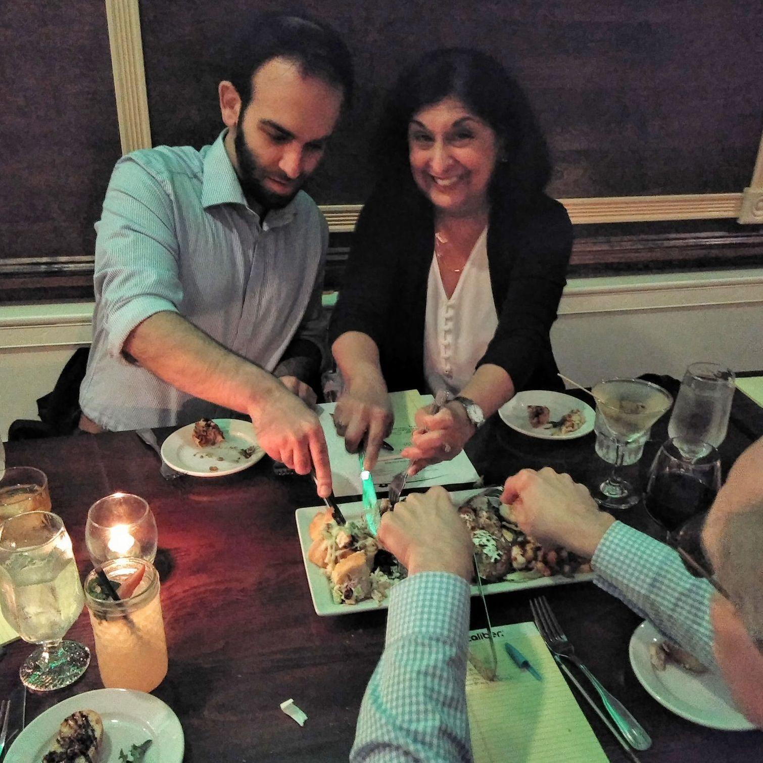 Food tasting shenanigans