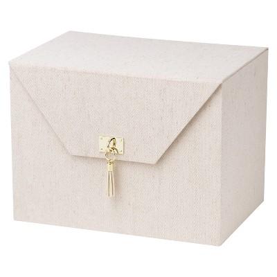 Fabric Box FileTan - Nate Berkus™