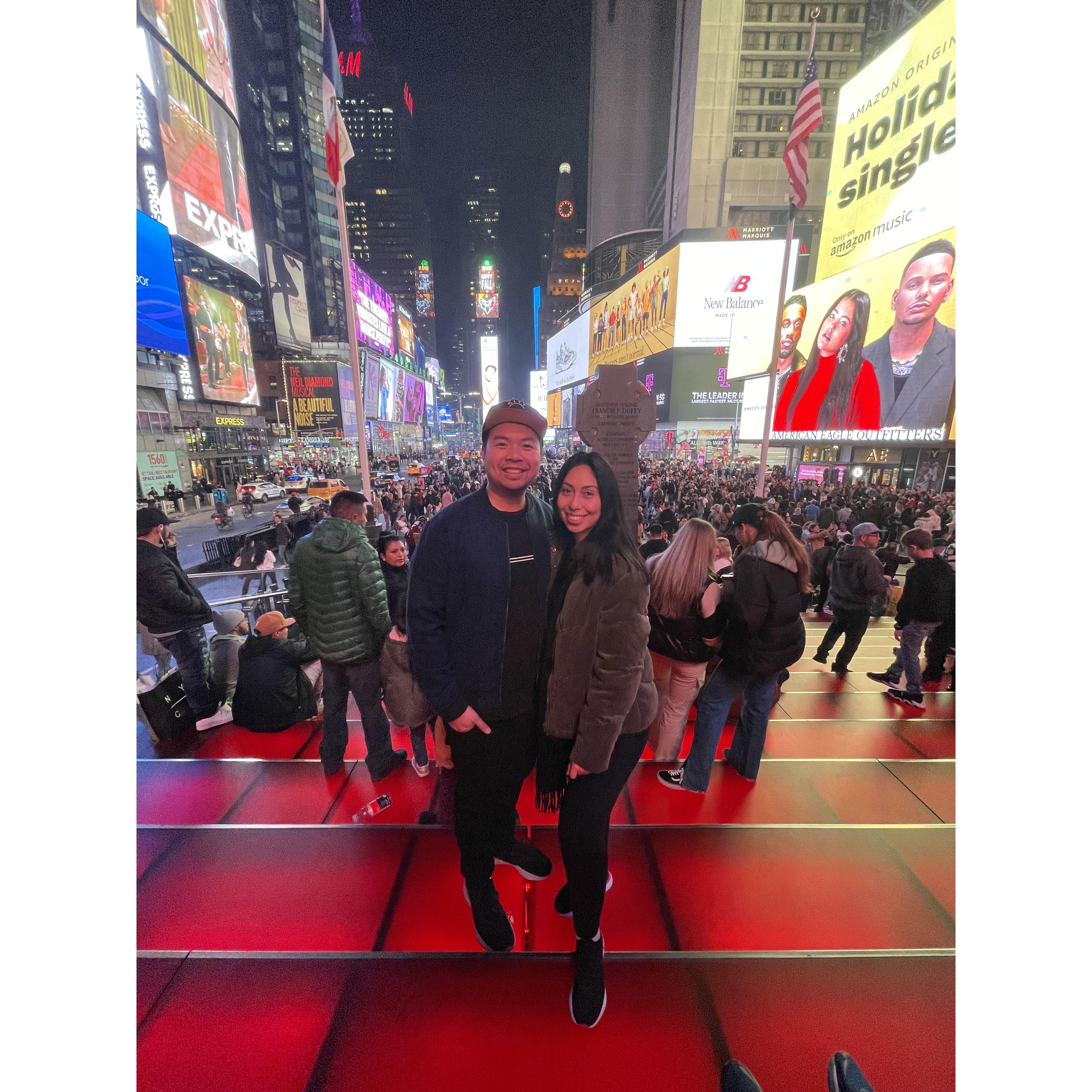 In New York!! (Sing in Alicia Keys voice)