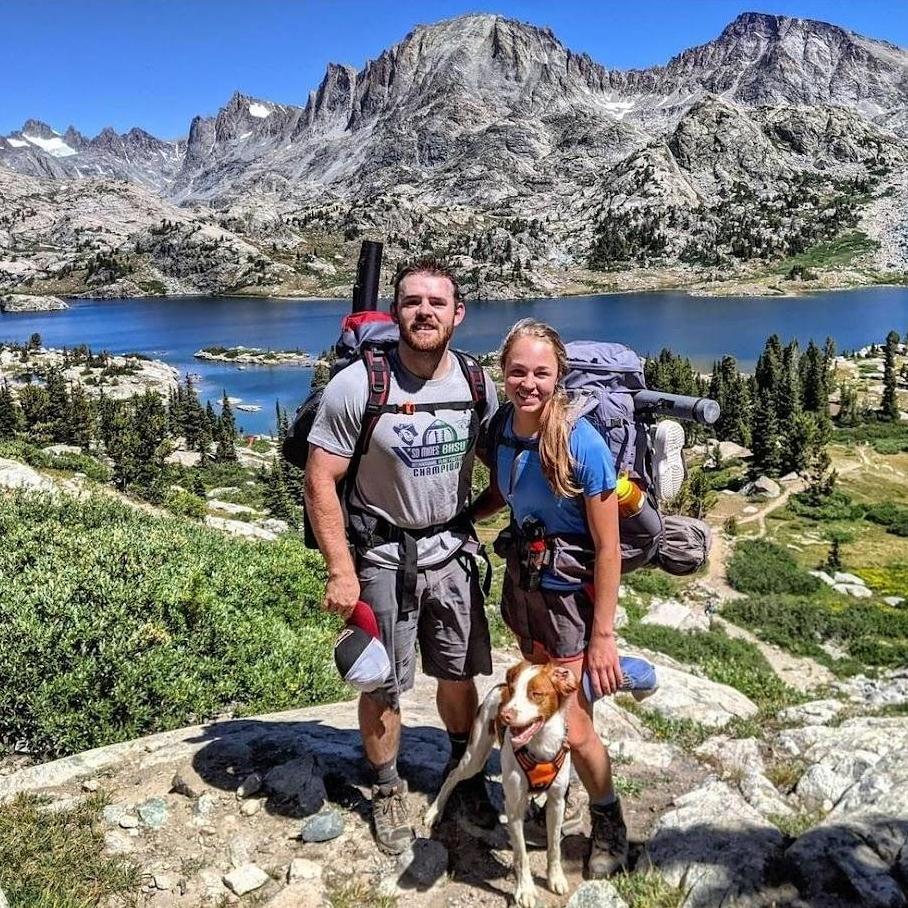 Backpacking in the Wind River mountains