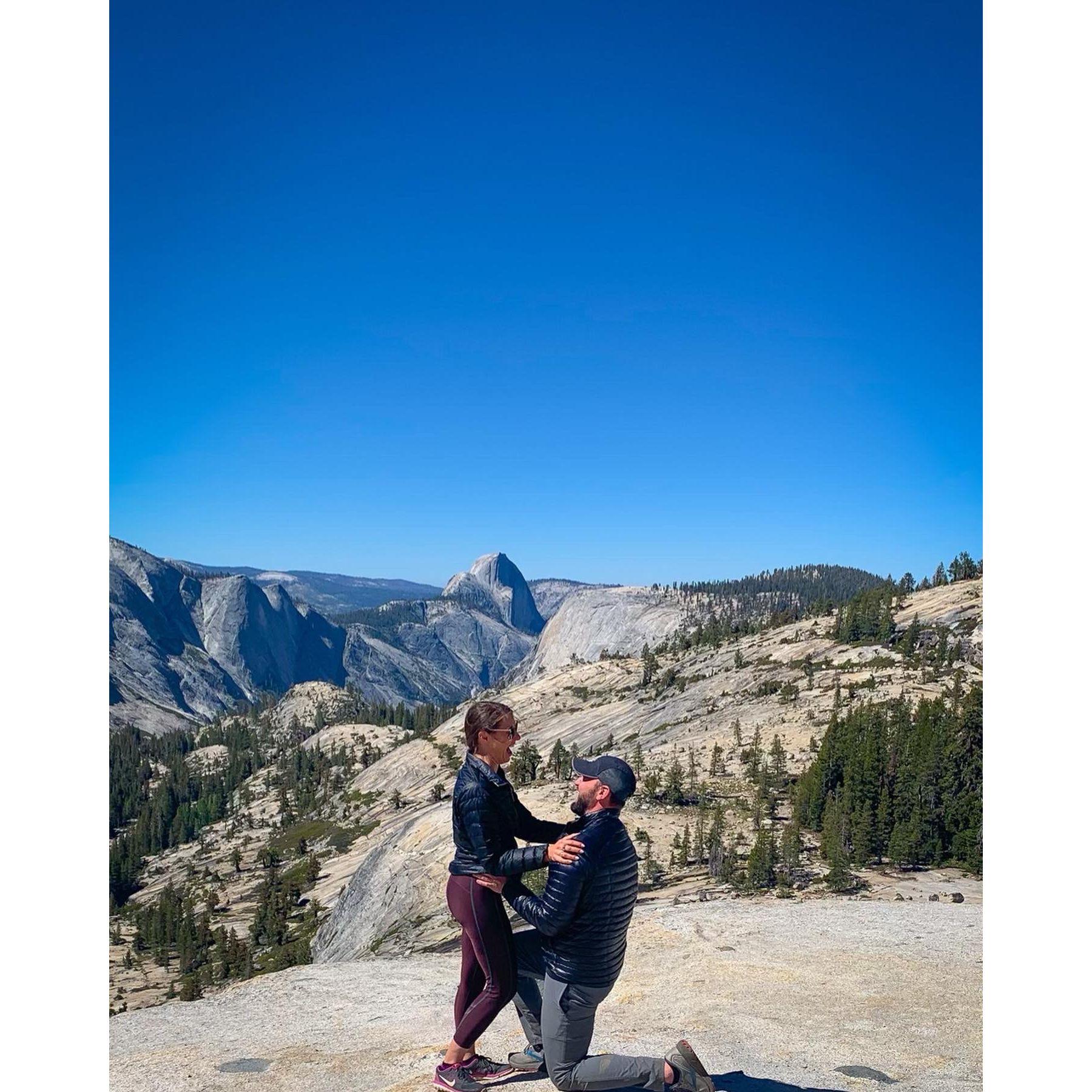 Where she said yes..