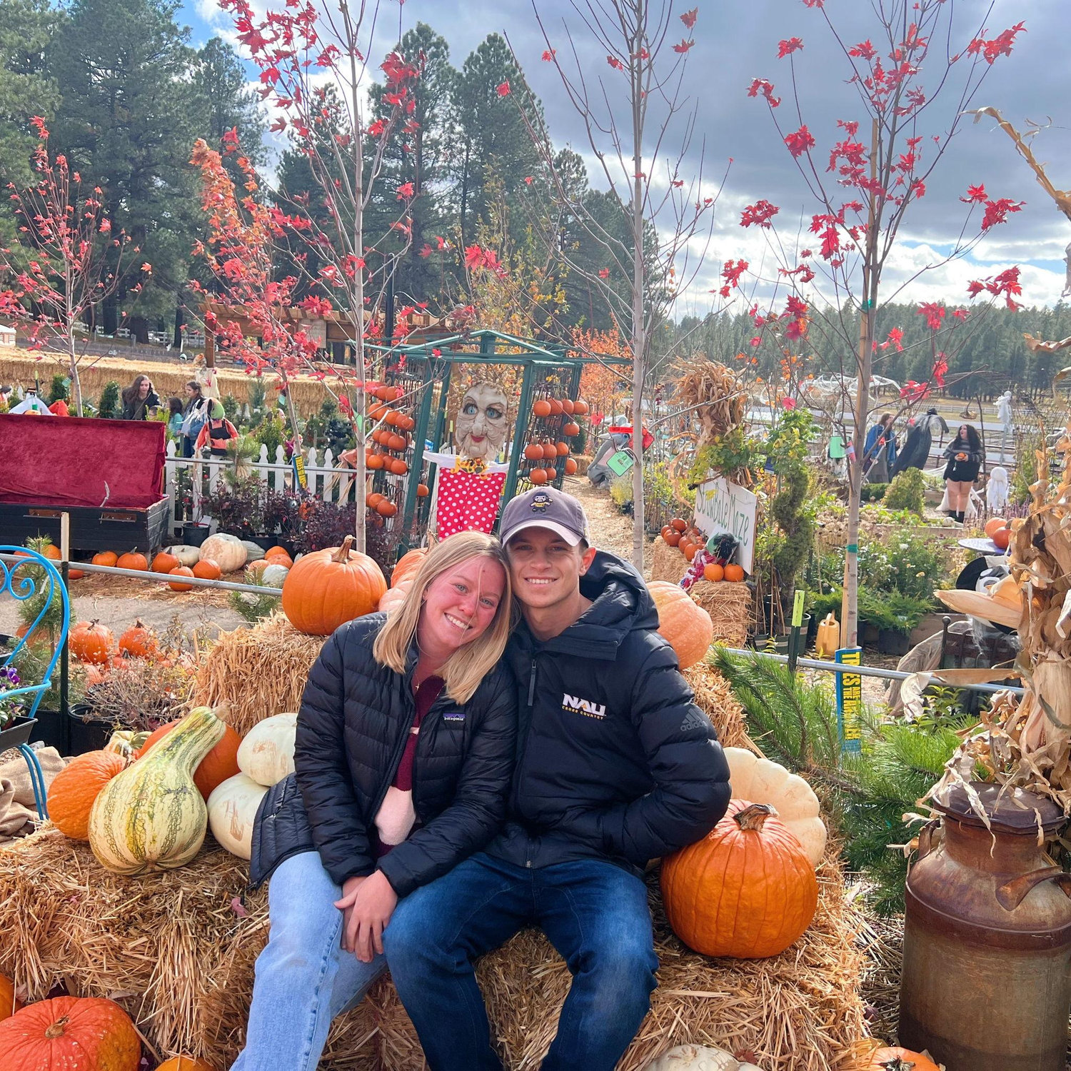 Our first pumpkin patch together!