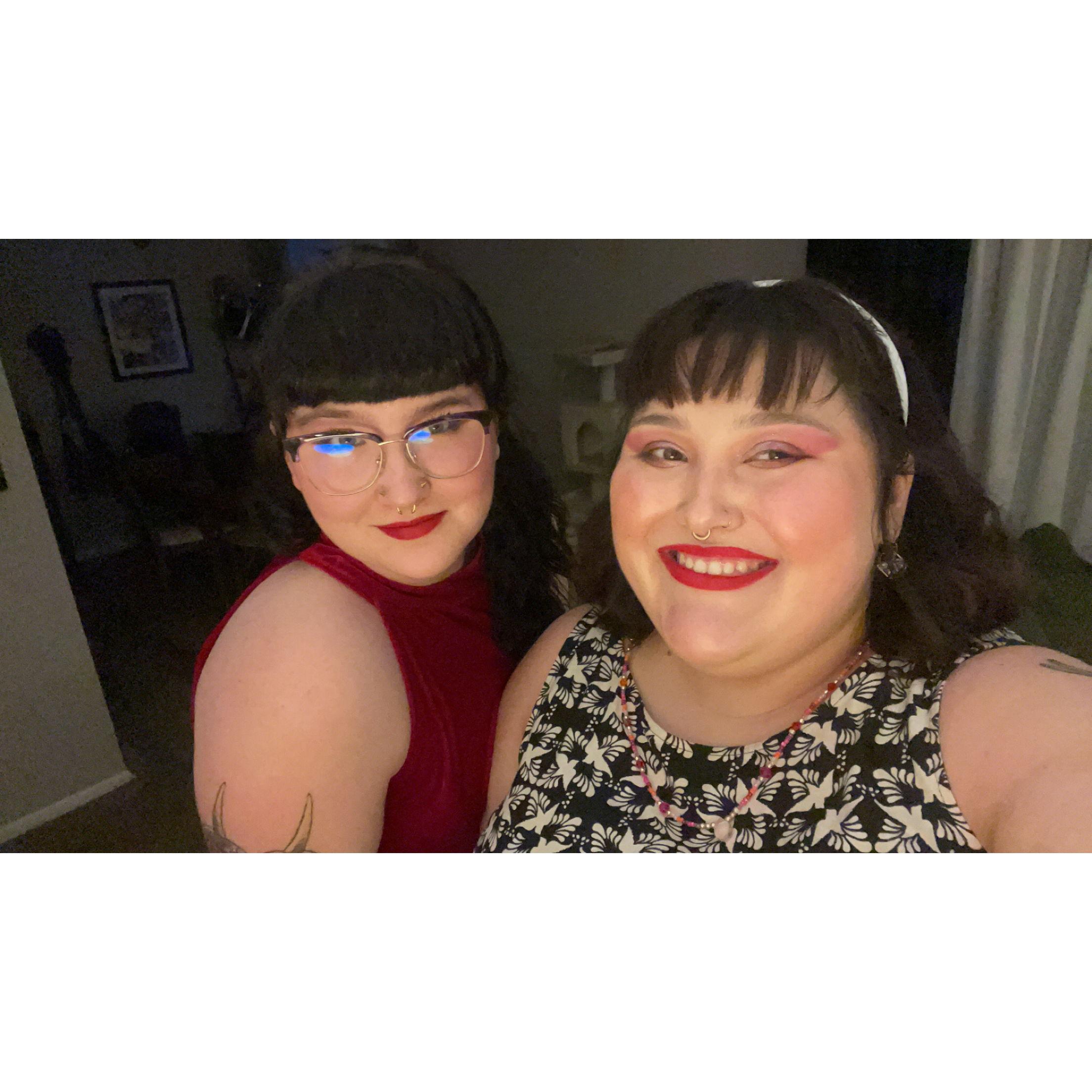 Valentines day as an engaged couple