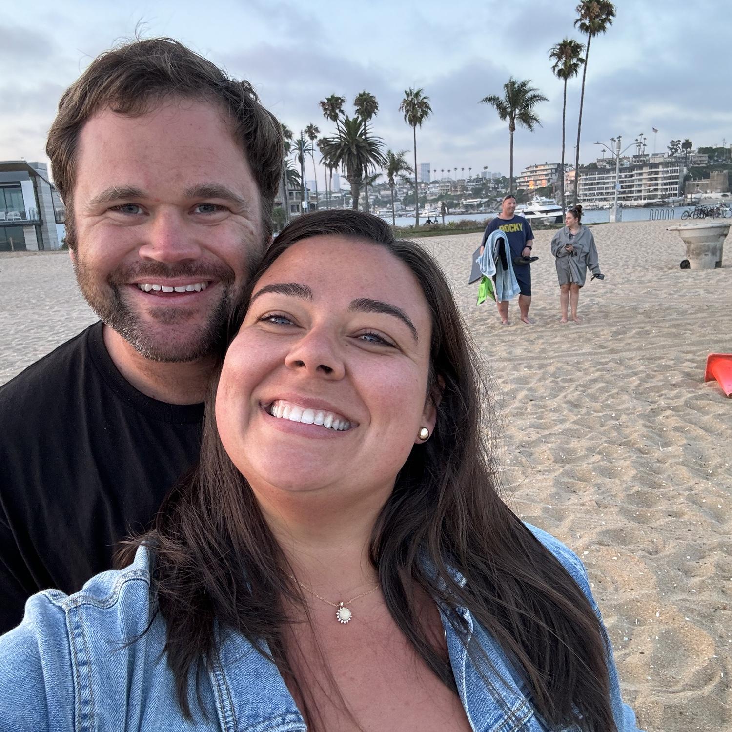The beach is our happy place 🌊