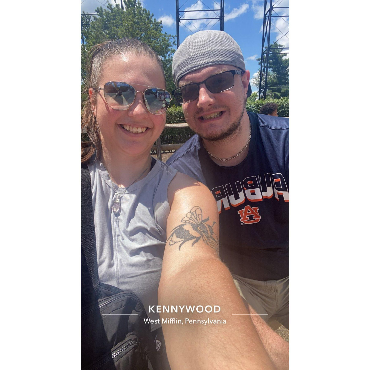 One of our favorite things to do is going to Kennywood!