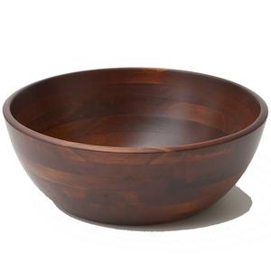 Woodard & Charles 14-Inch x 5-Inch Salad Bowl, Cherry Finish