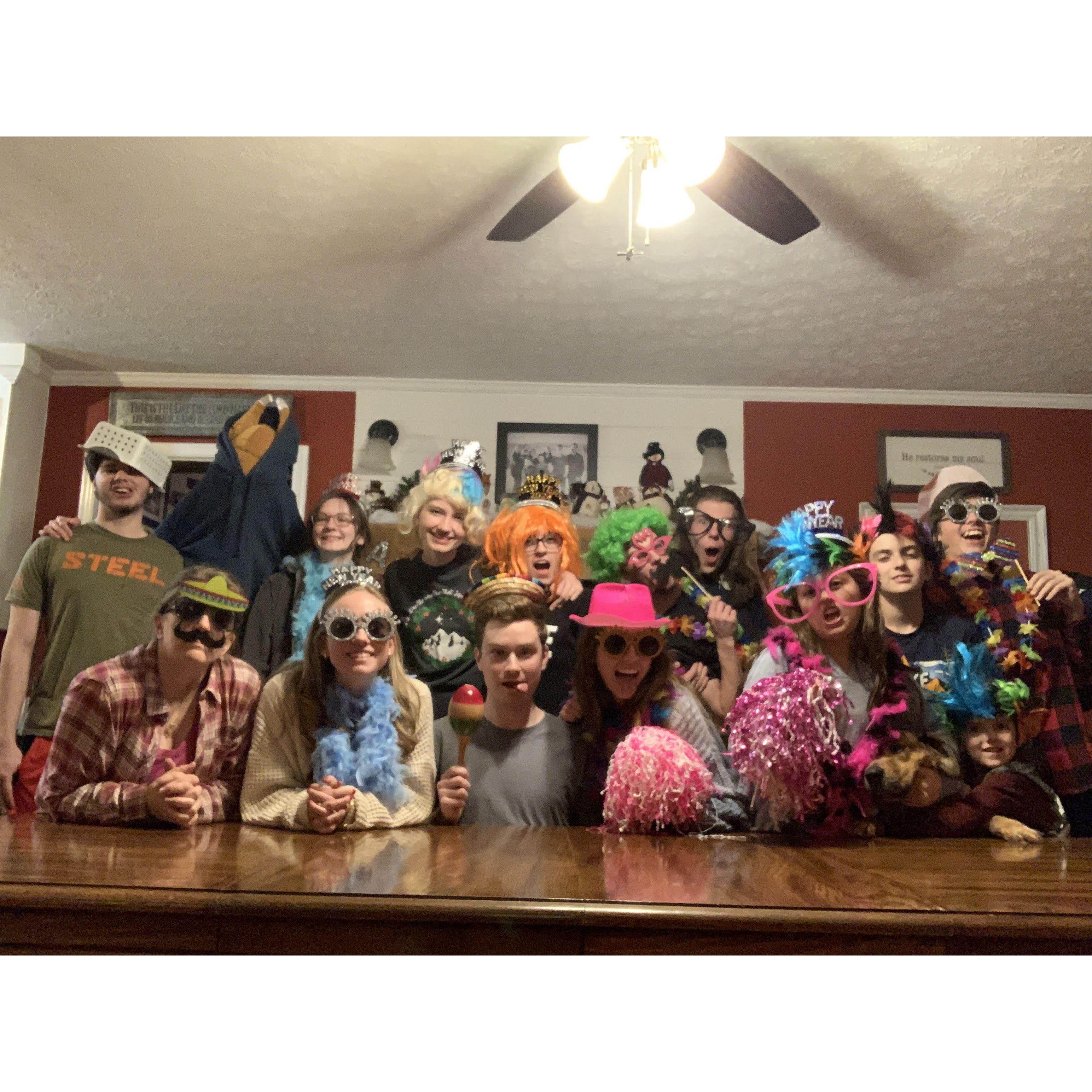 2024 New Year's at the Floge house!