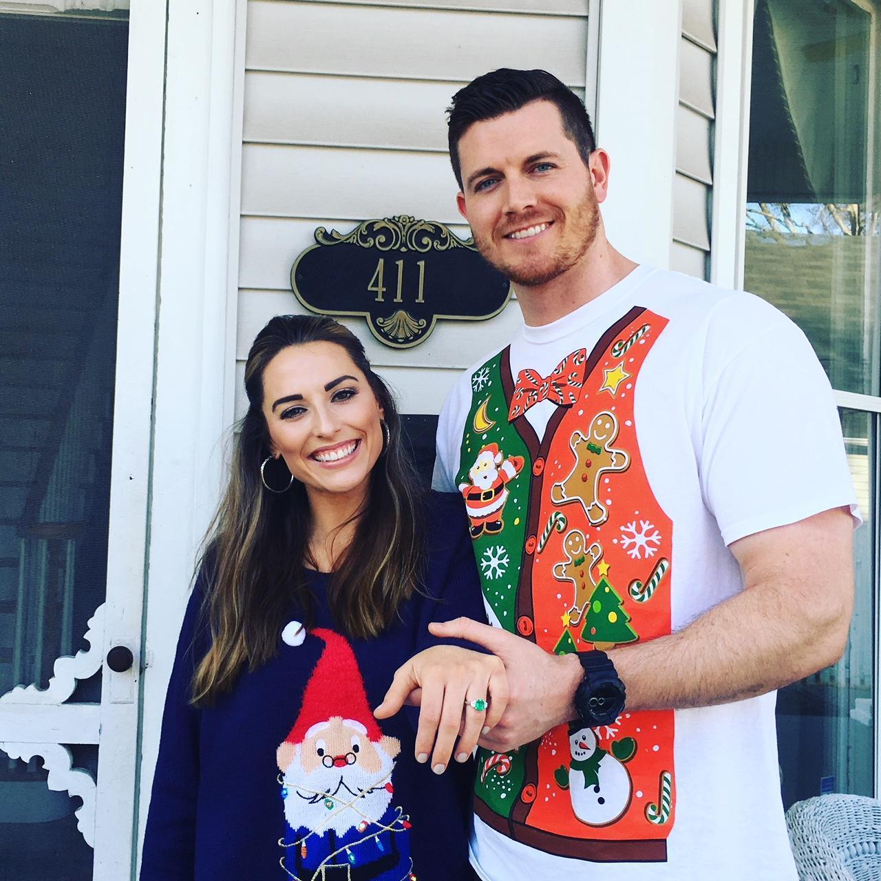 The proposal..a Christmas engagement!