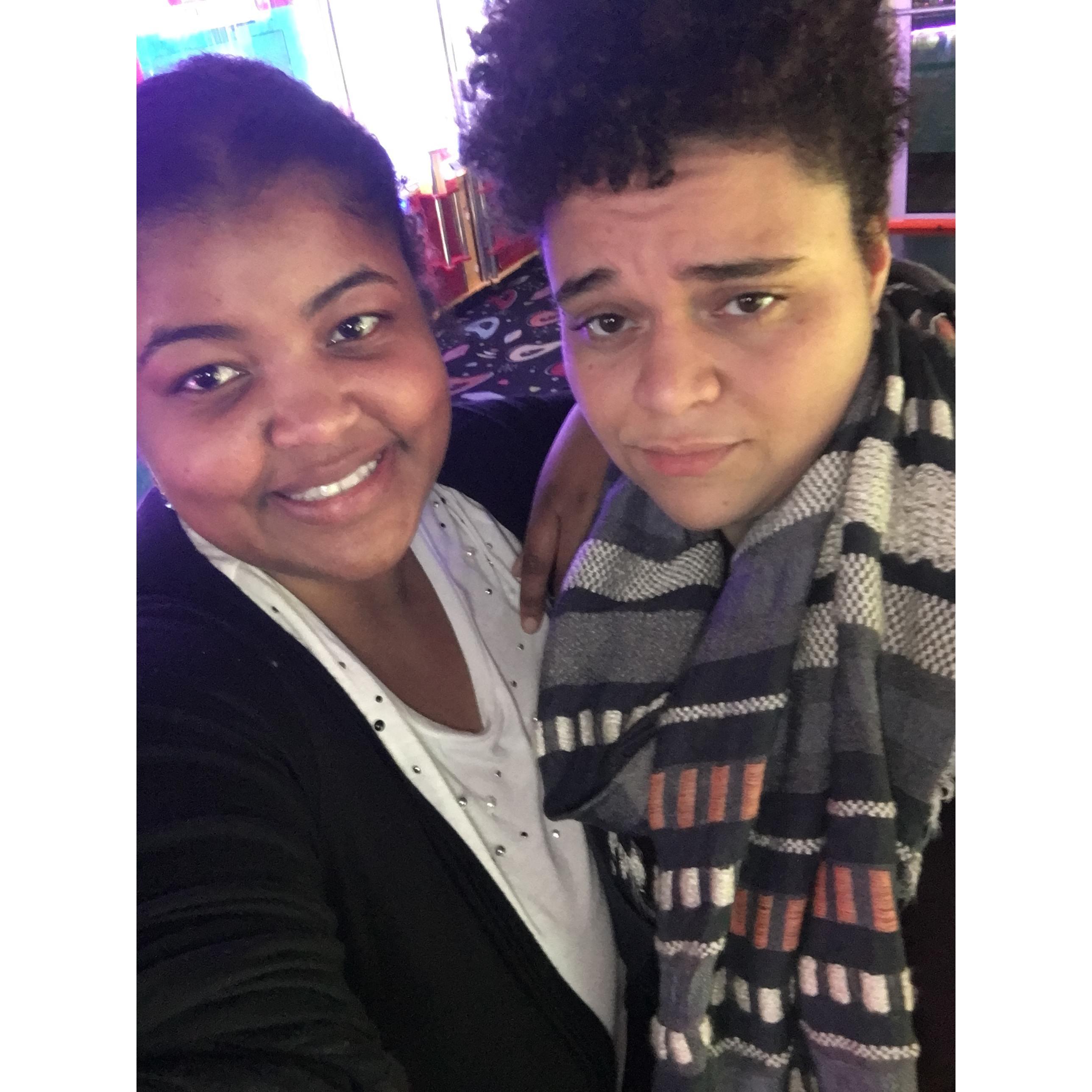 First time Destiny stole my scarf