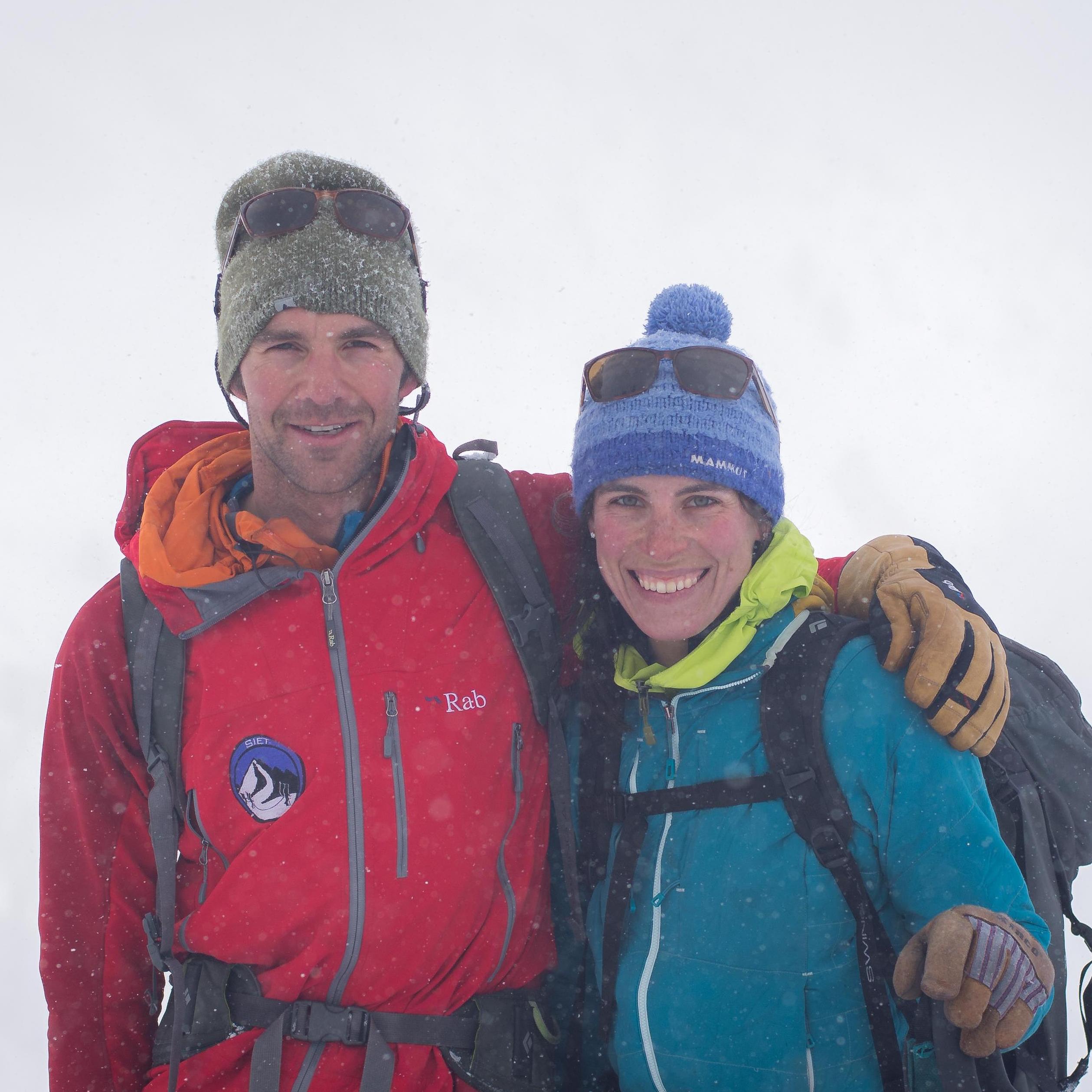 Skiing in the Tetons