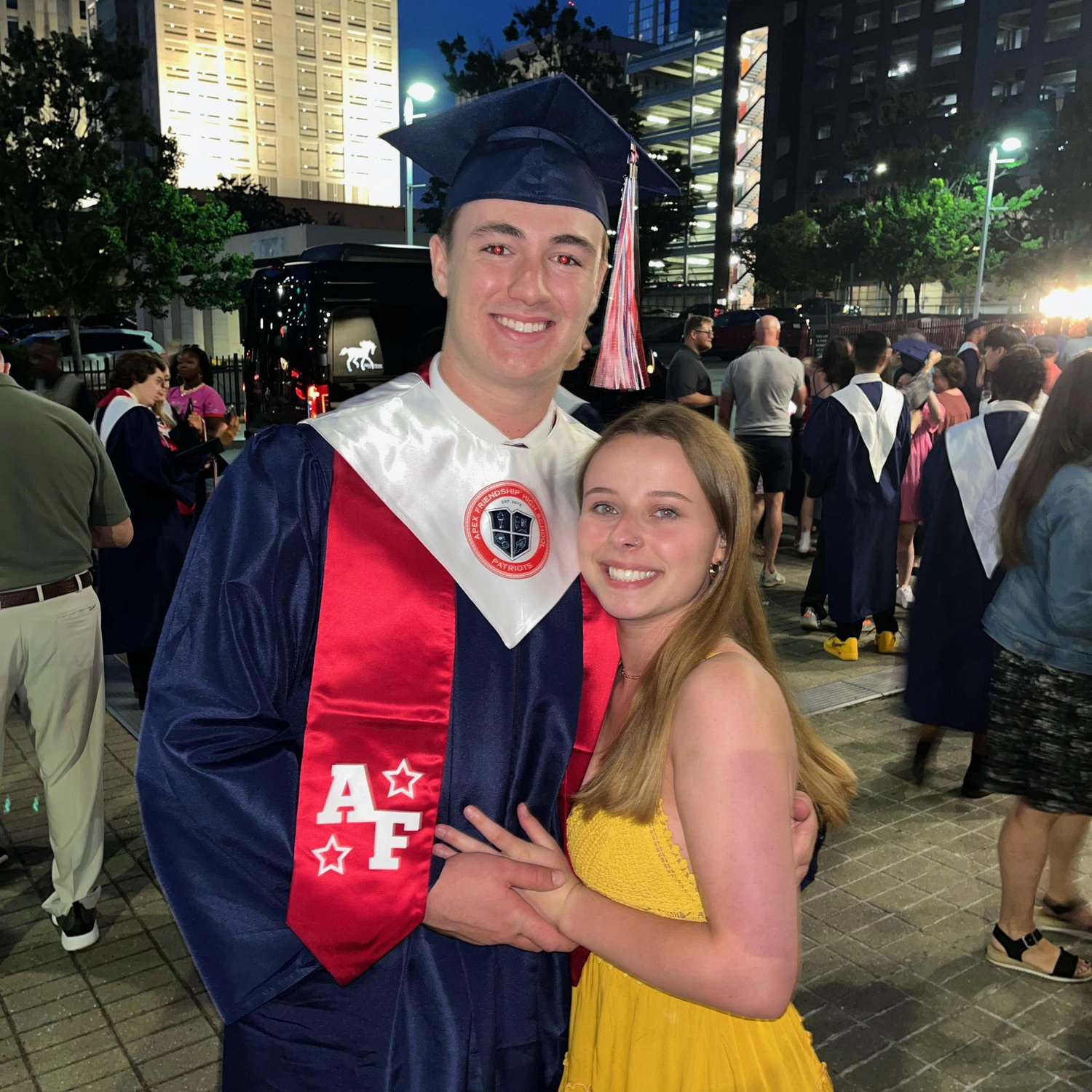 Tripp's high school graduation