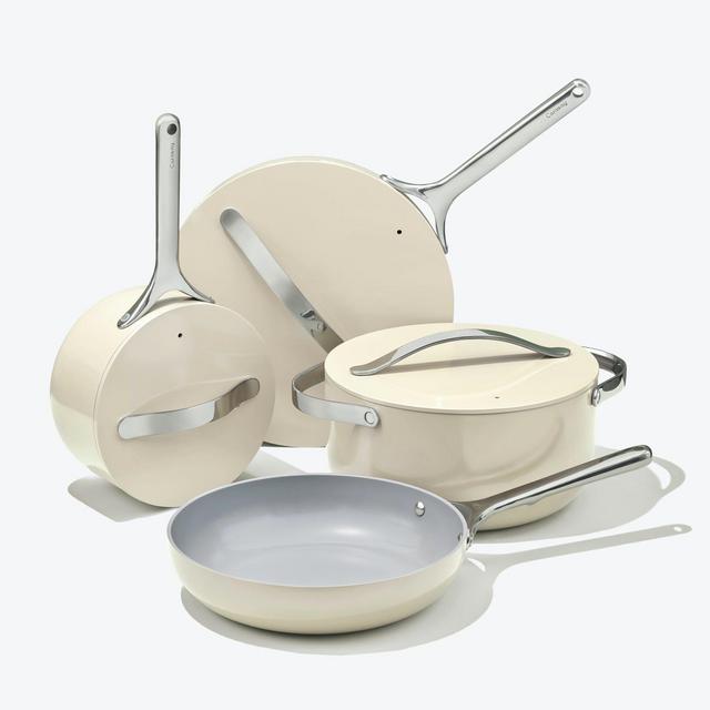 Non-Toxic Cookware Set Cream