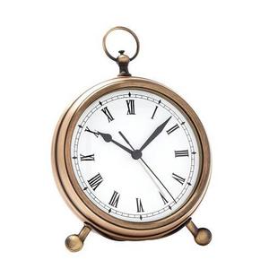 Pocket Watch Clock, Medium, Brass