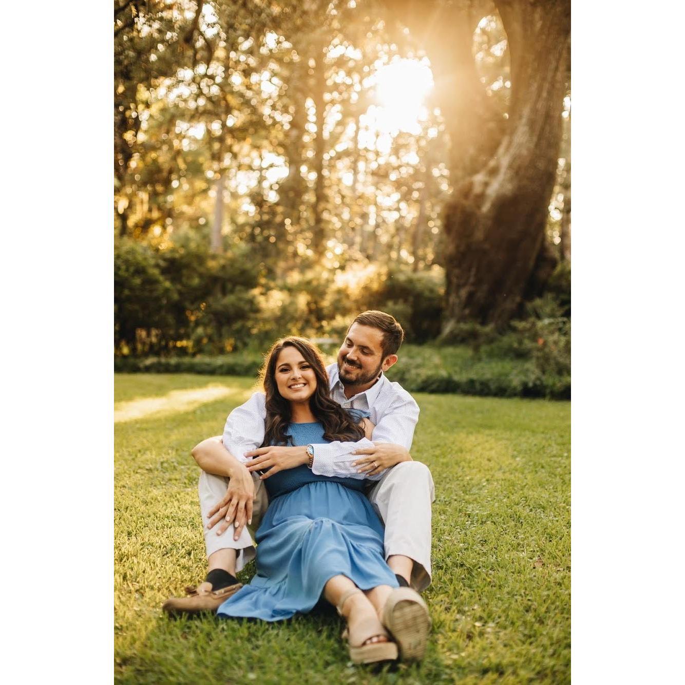 One of our engagement pictures, 
September 2020