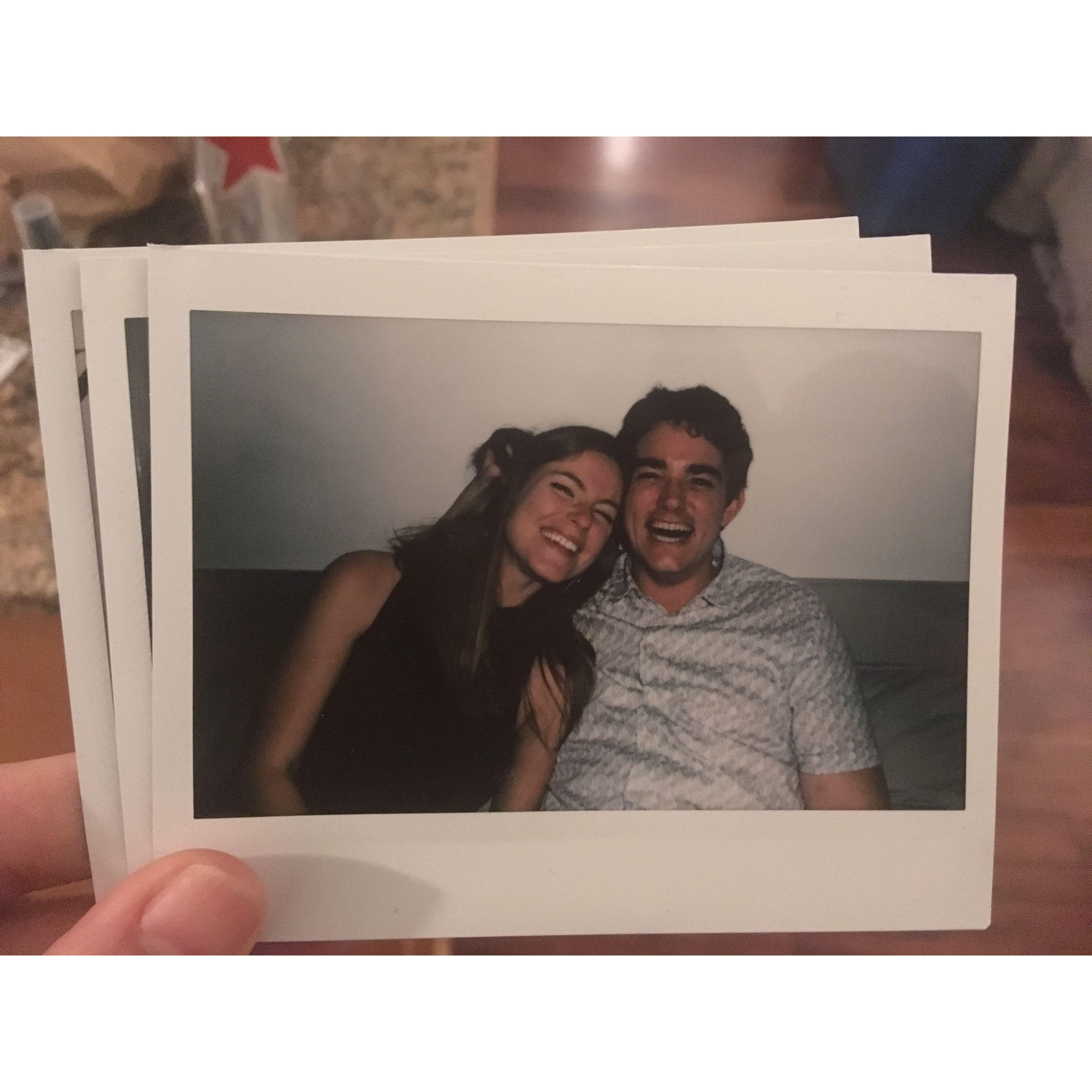 At Ben and Eli's house party, before Hannah stole Ben as a roommate (2019).
