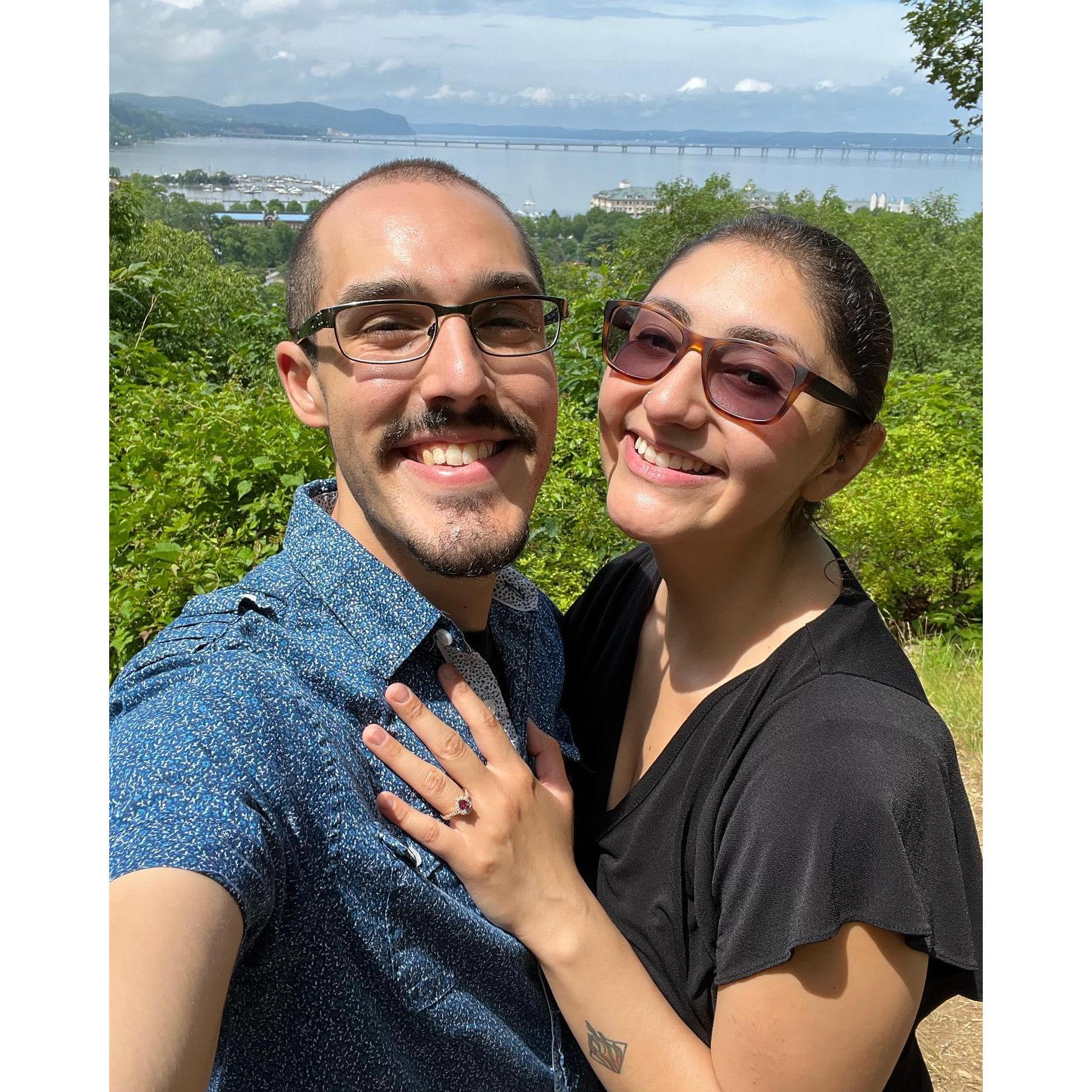 SHE SAID YES!