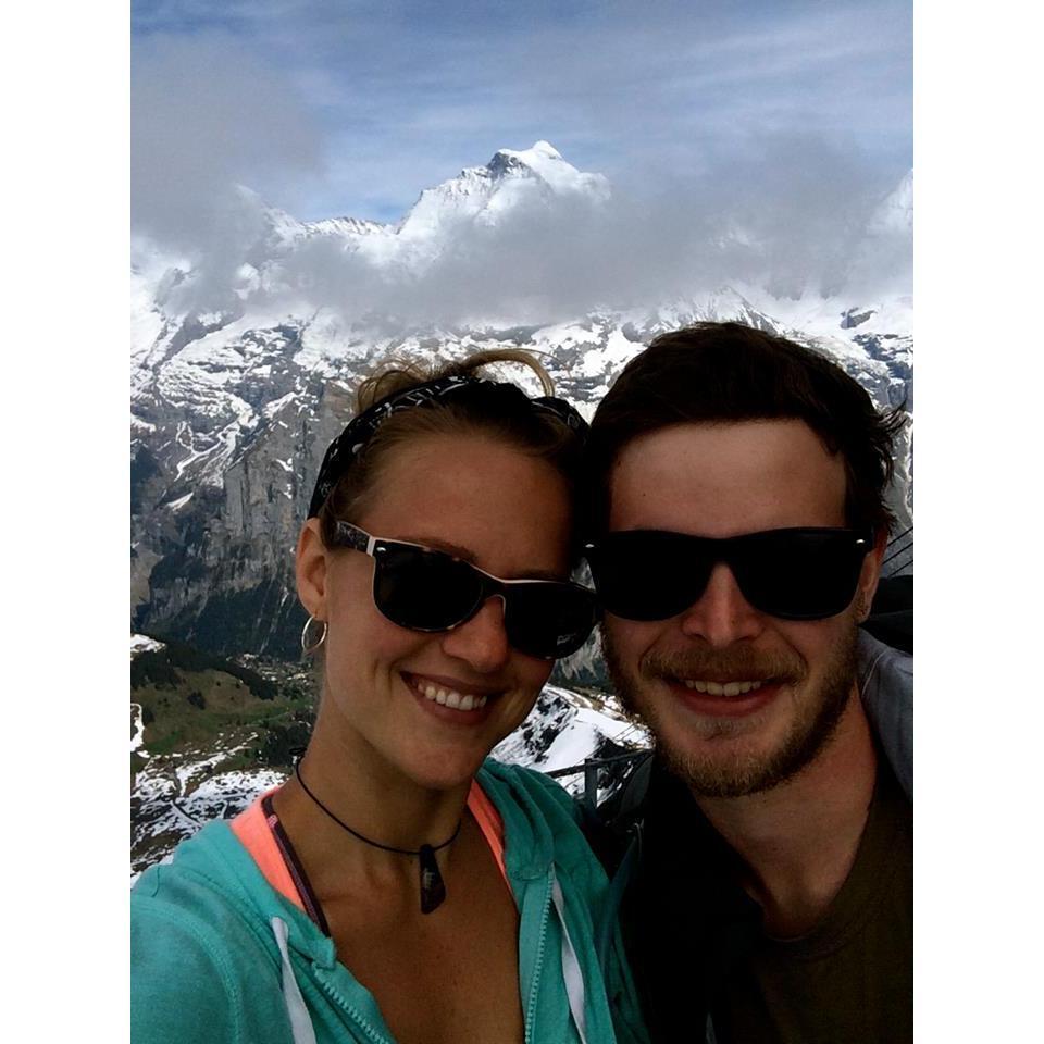 Switzerland! Our honeymoon before our wedding lol