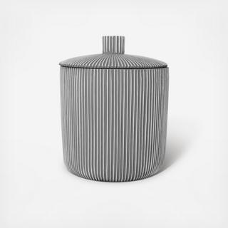 Suits Resin Cotton Jar
