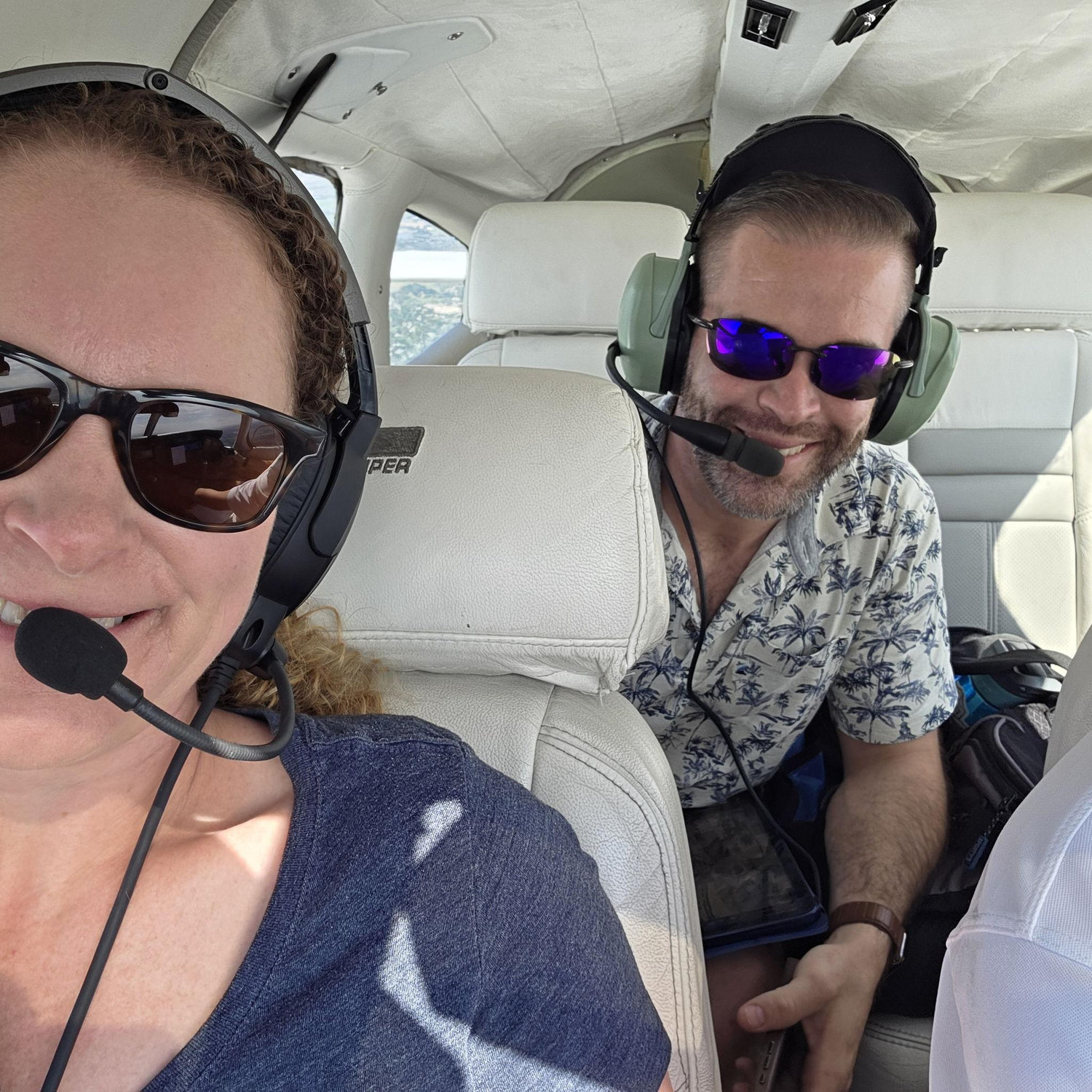 First flight, of many