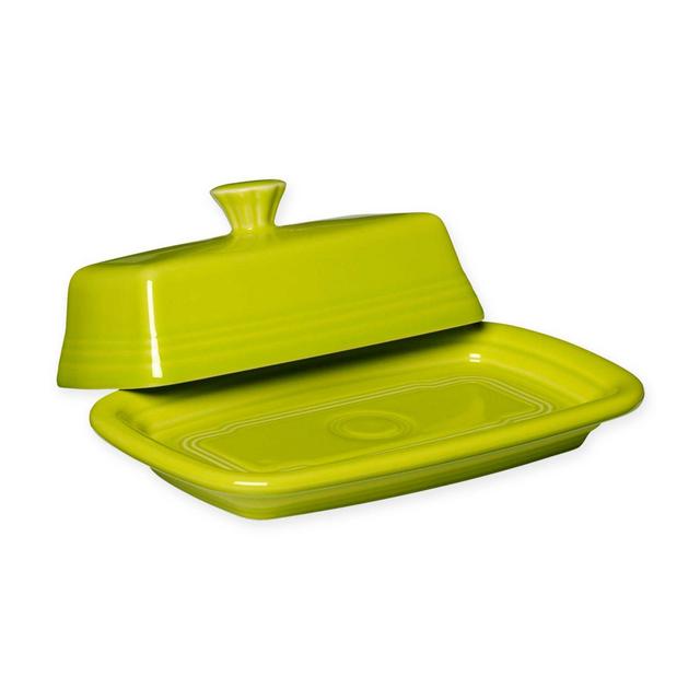 Fiesta® Extra-Large Covered Butter Dish in Lemongrass