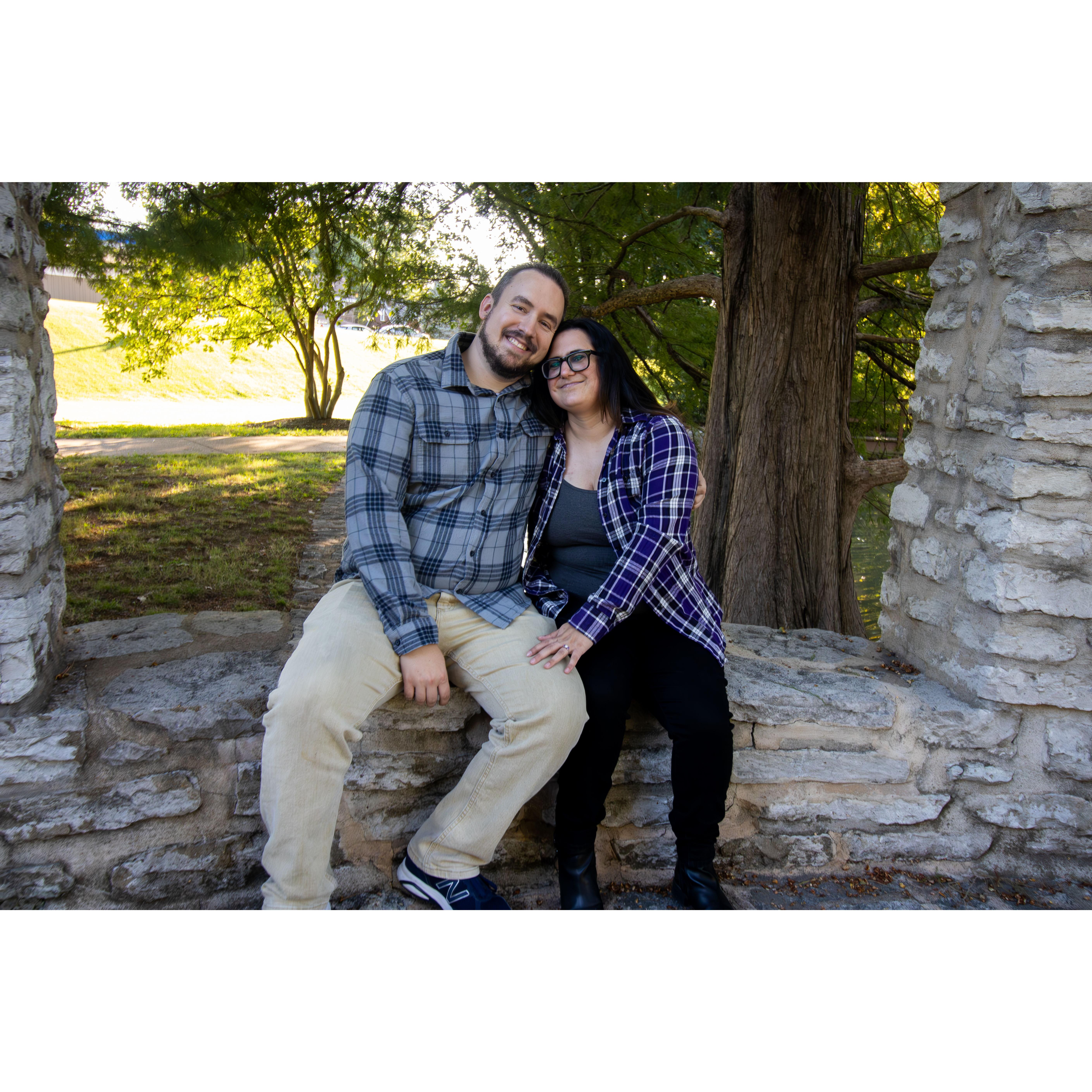 Engagement Photos done by Jess' cousin Gaby