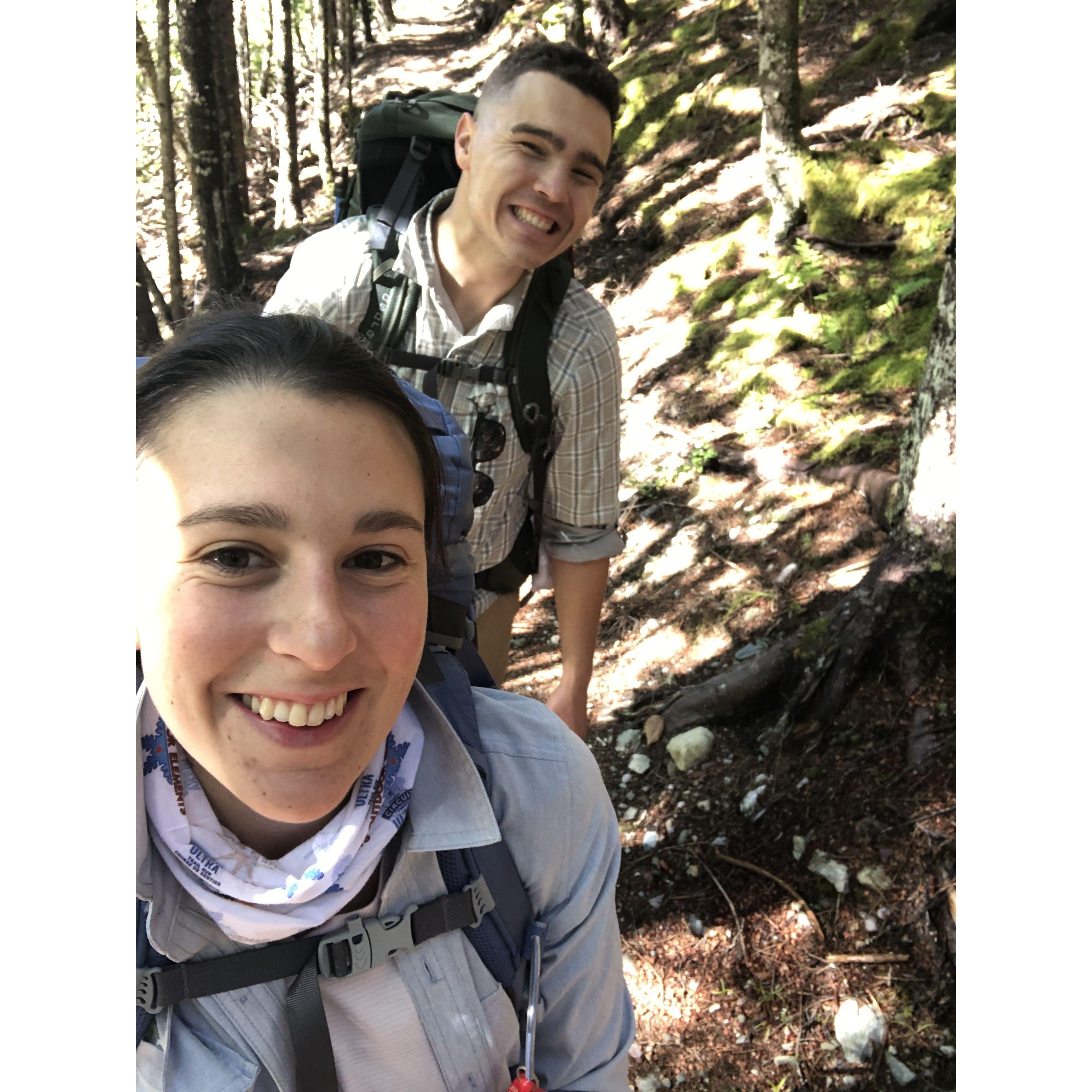 The time we thought we could be backpackers. We lasted one night..