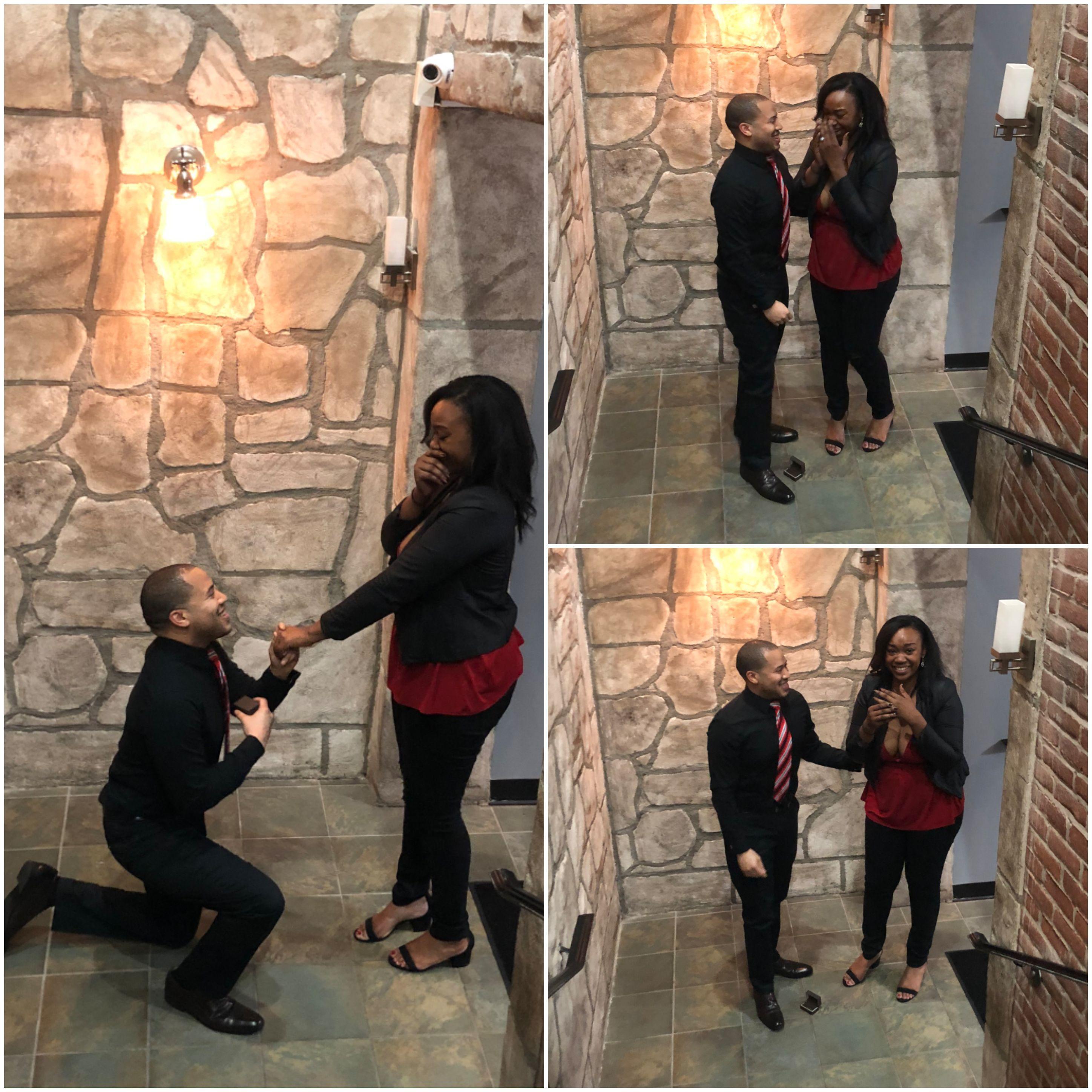 When He Got Down on One Knee
