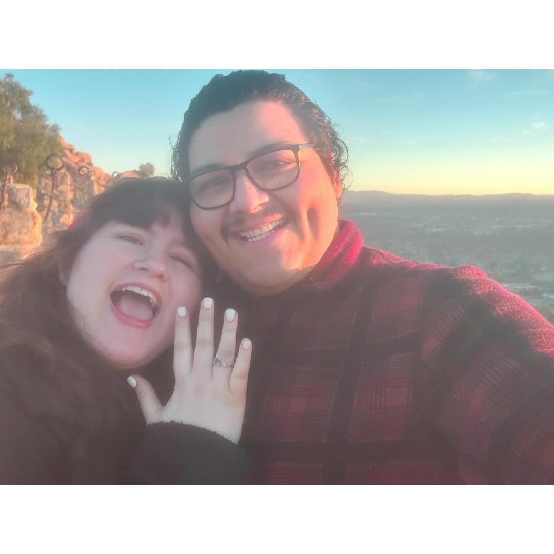 A photo taken the day of the proposal. Please enjoy the photos taken during our engagement photo session with the mother of the bride, Richarda Grummett, below.
