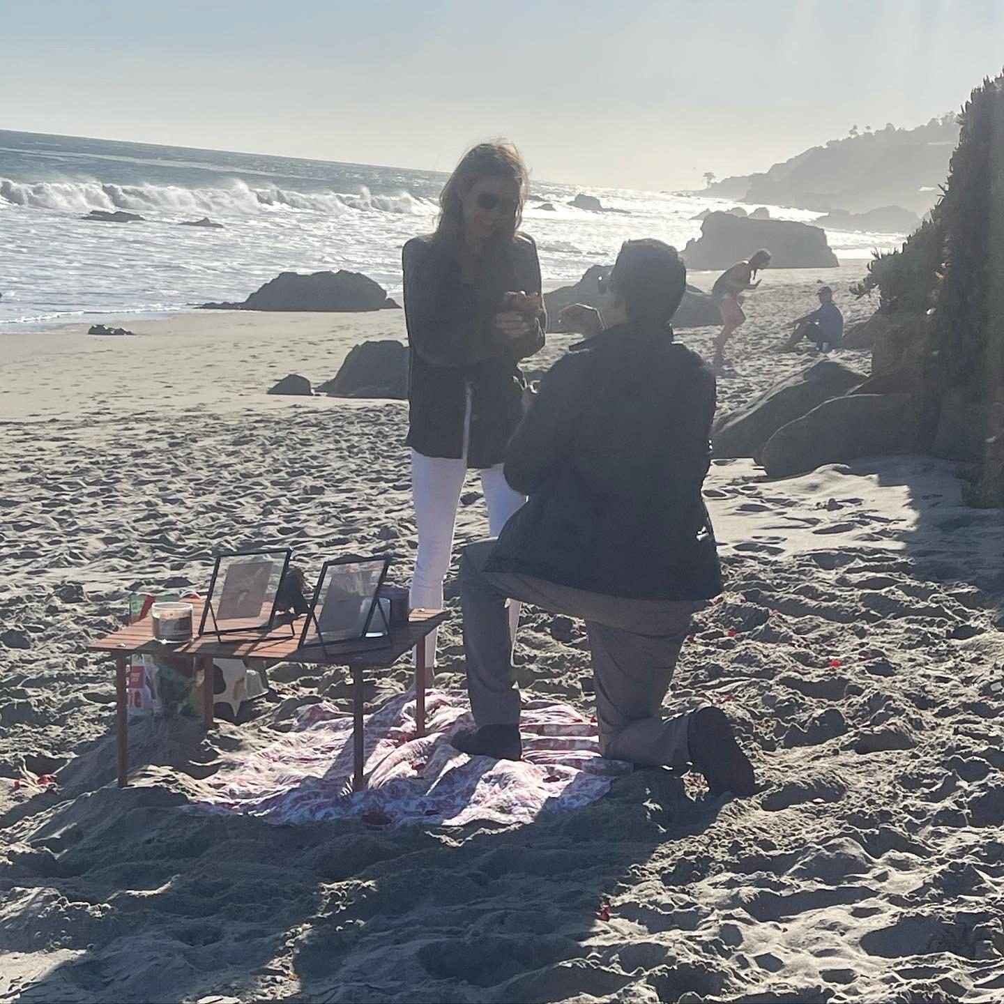 He ended the proposal with "Go Yankees!"