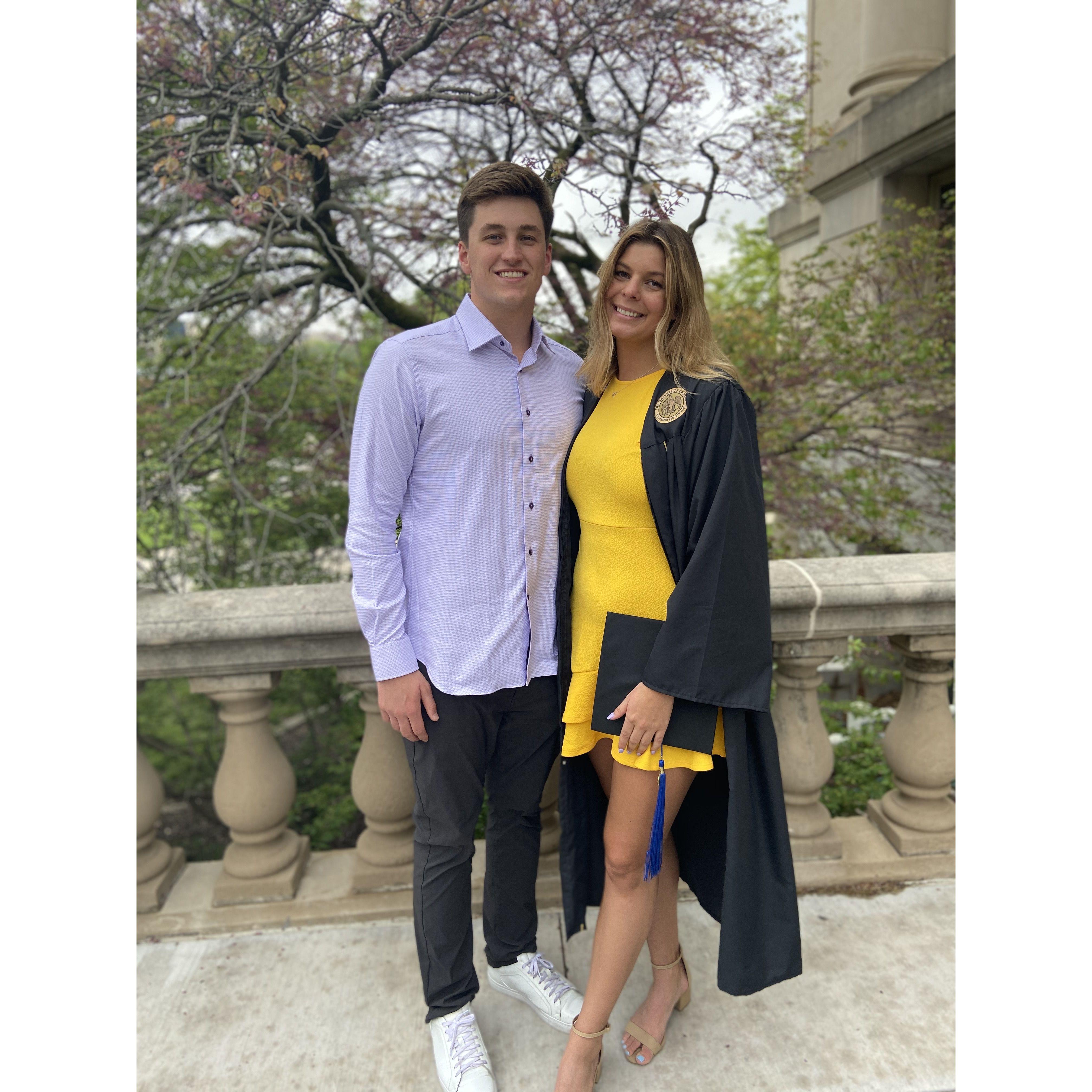 Morgan's graduation from University of Iowa🐥