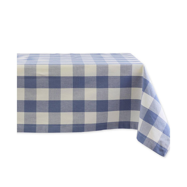 Design Imports Buffalo Check Tablecloth, 60"x104 "