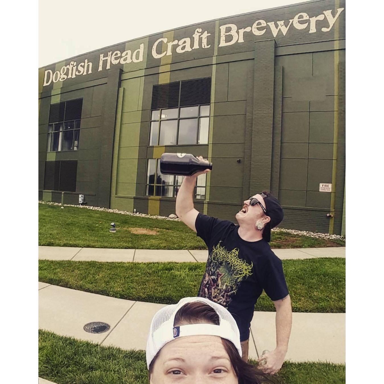 Visit to Dogfish Head Brewery.