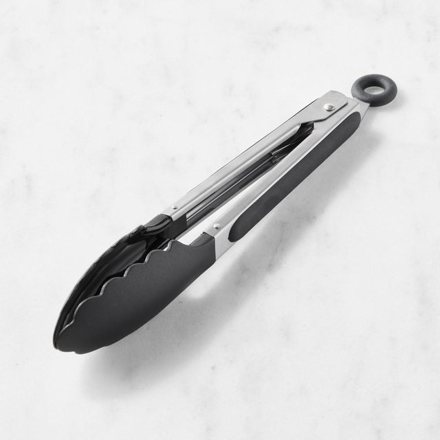 Williams Sonoma Open Kitchen Nylon Tongs, 9"