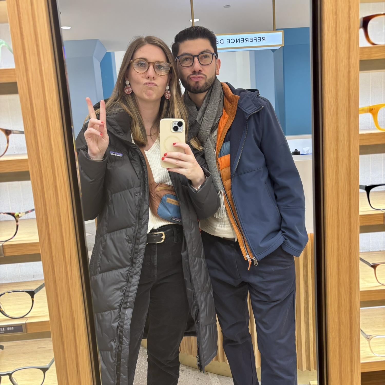 Shopping for new glasses -- nerd alert!