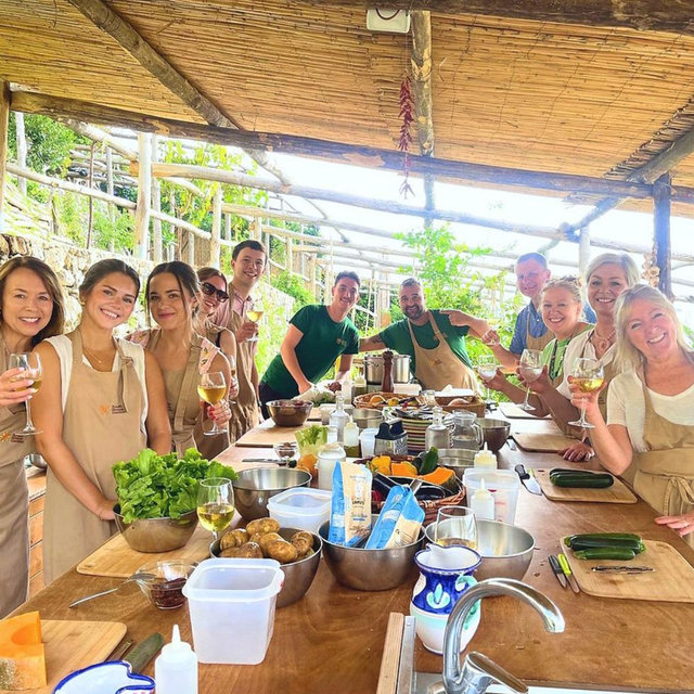 Amalfi Heaven Gardens cooking Class For Two