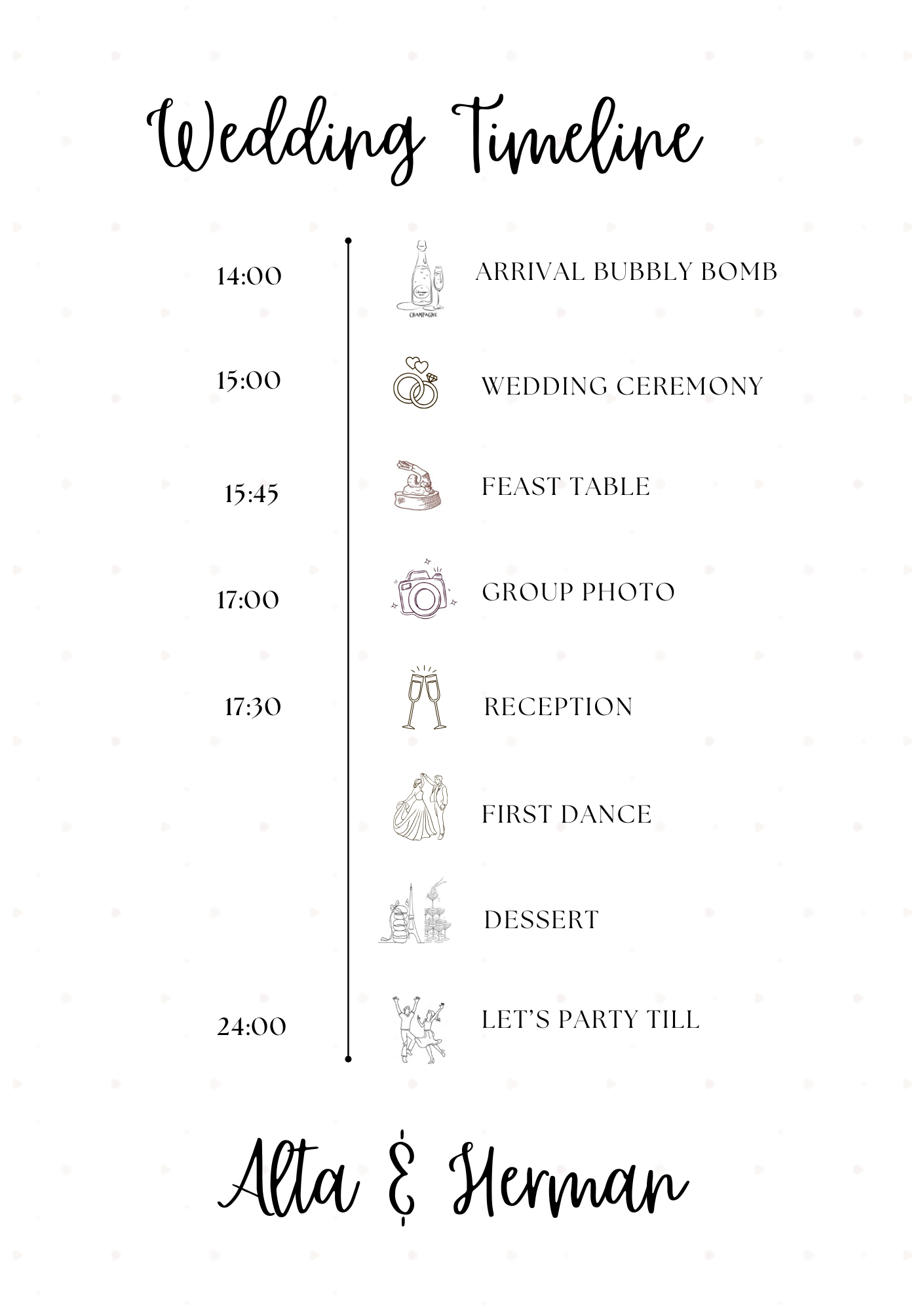 The Wedding Website of Alta Weeks and Herman Truter