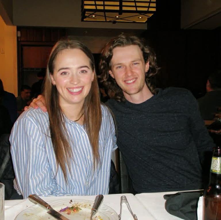 At Elijah's birthday dinner, January 2026