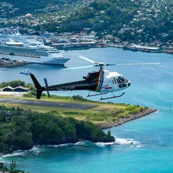 Honeymoon Helicopter Ride in St. Lucia