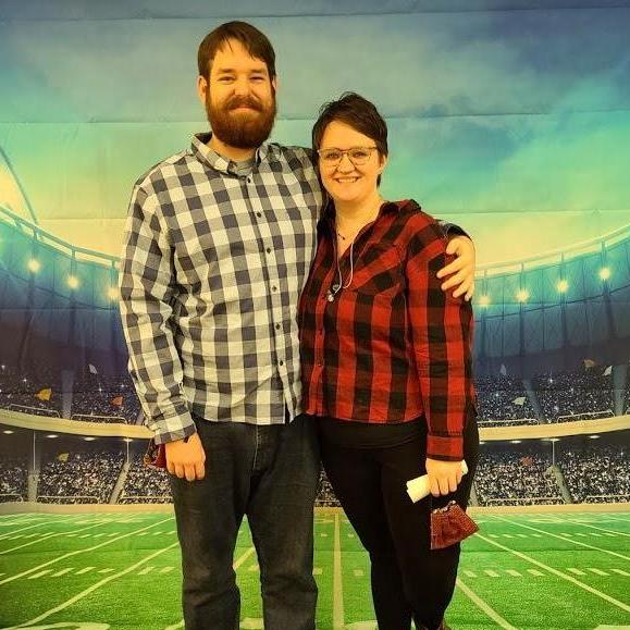 At a Chili Cookoff on Super Bowl Sunday.