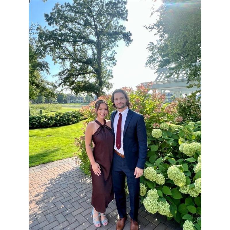 Wedding guests in Minneapolis, MN in August 2023