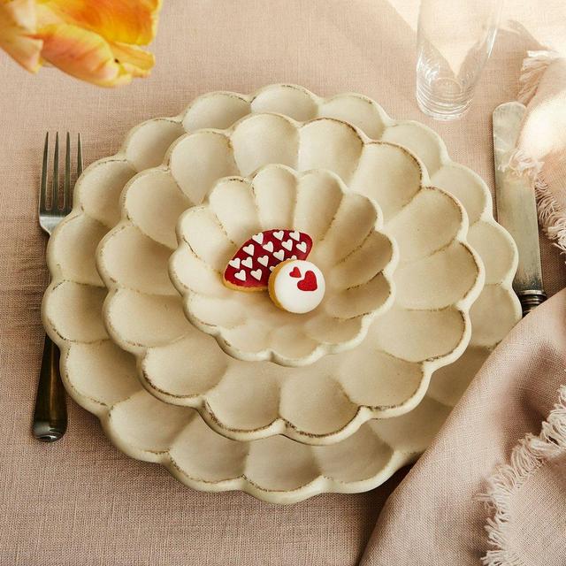Kohyo Rinka Bowl, white - 21 cm