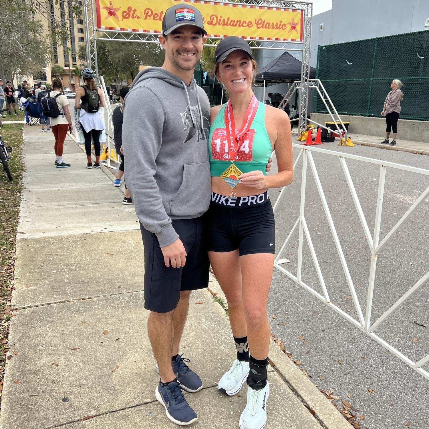 Andrew cheered Sierra on during her first marathon! It meant the world to her that Andrew was there even in the beginning Xoxo