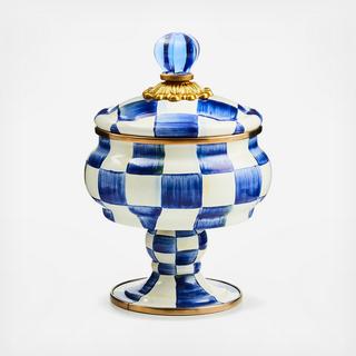 Royal Check Stainless Steel Curiosity Pot