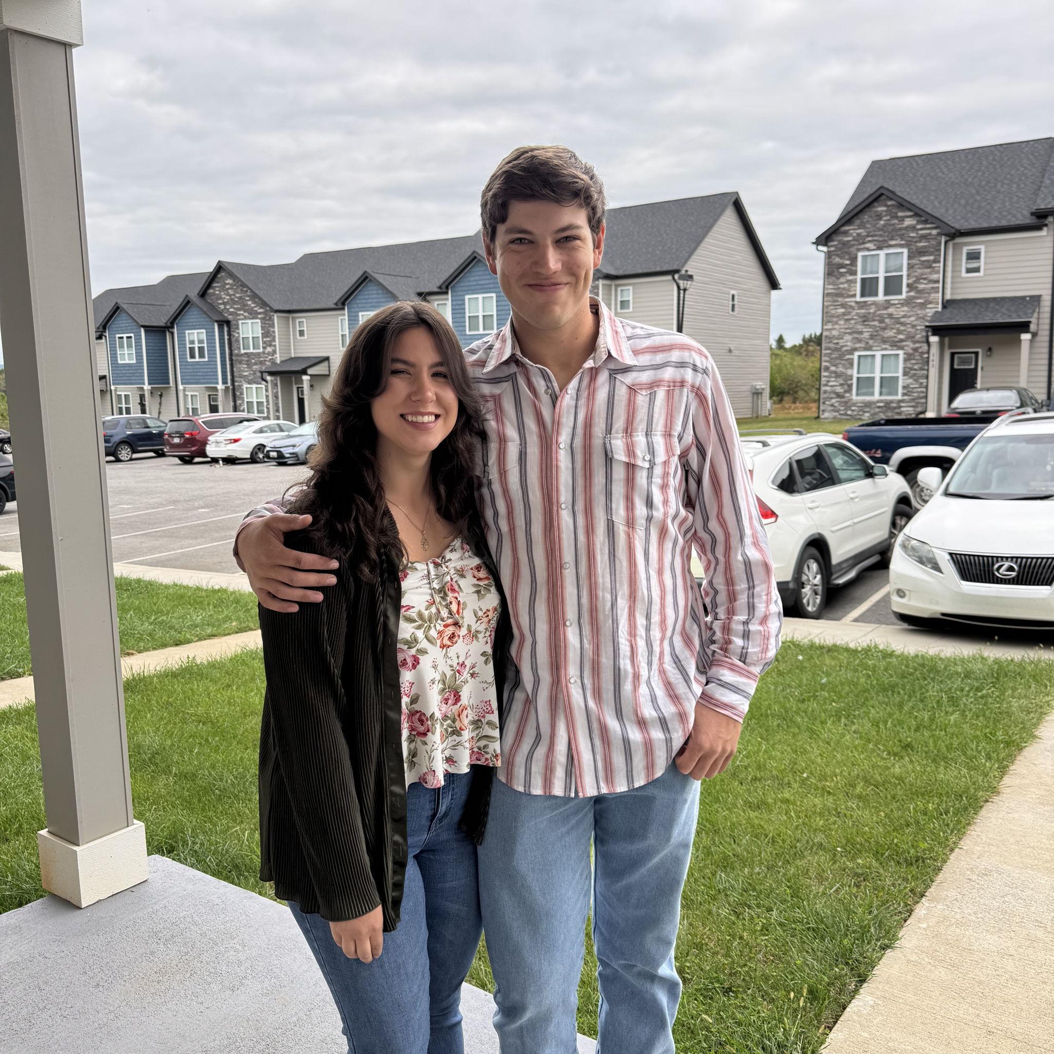 We recreated our first date a year later! We even recreated our outfits.