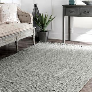 Hand Woven Chunky Loop Jute Area Rug