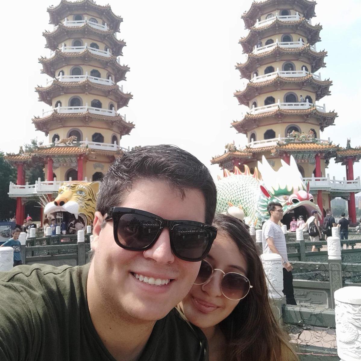 Dragon & Tiger Pagodas, Kaohsiung, 2019