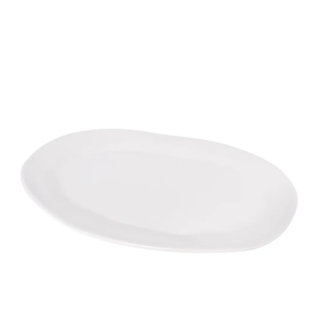 Large Oval Platter - Matte White