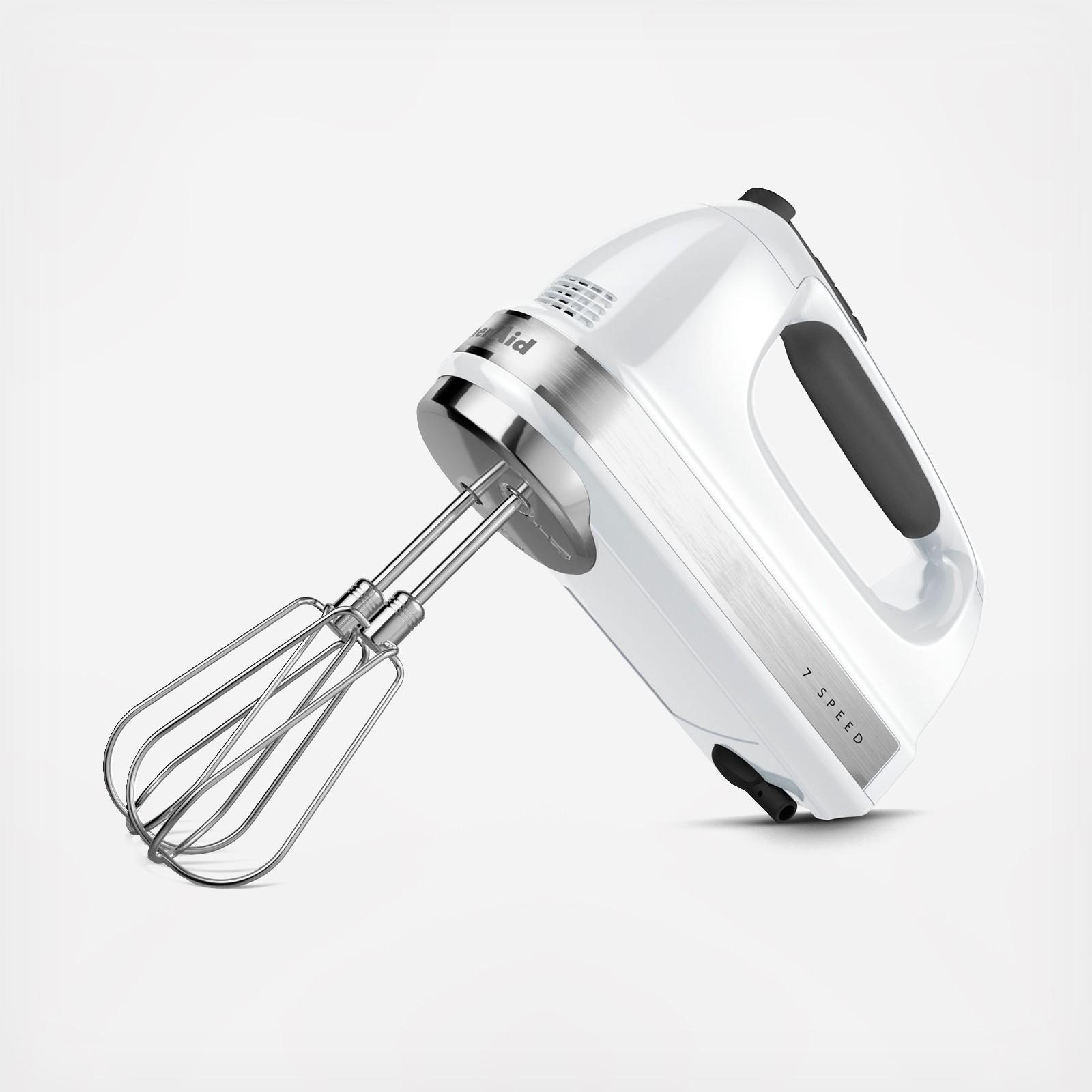 KitchenAid Silver 7-Speed Electric Hand Mixer + Reviews