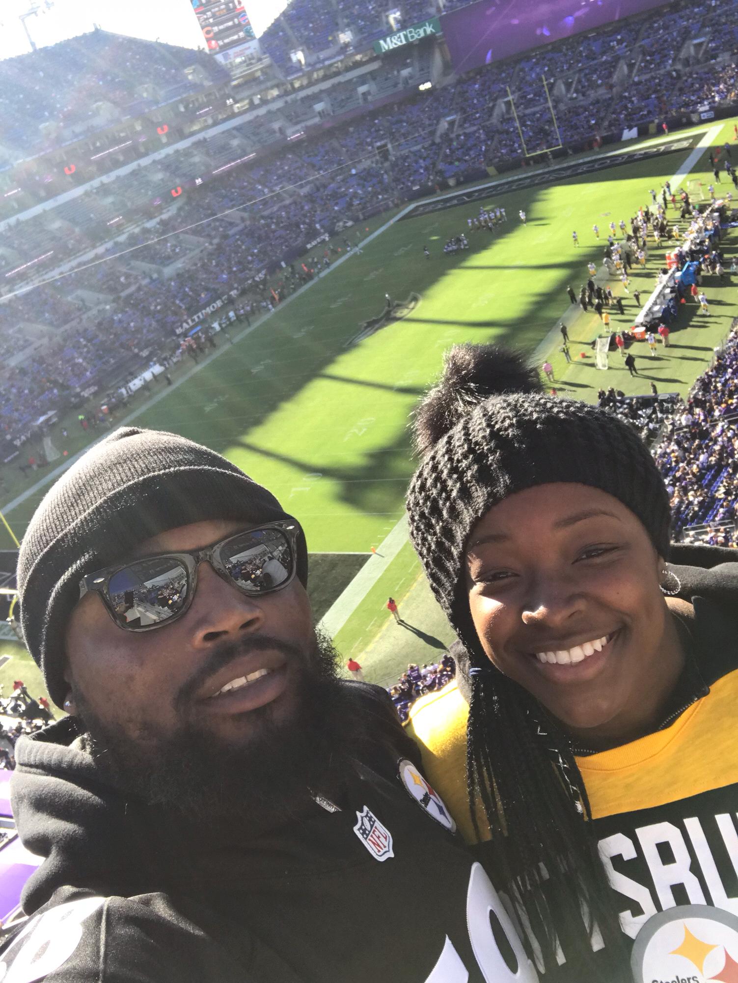 Our first Steeler's Game!