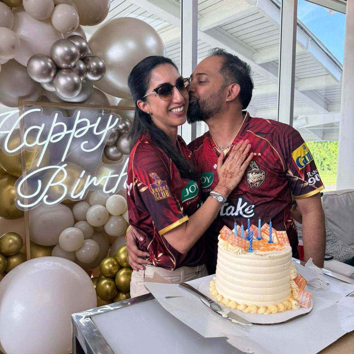 Happy Birthday Cricket Action